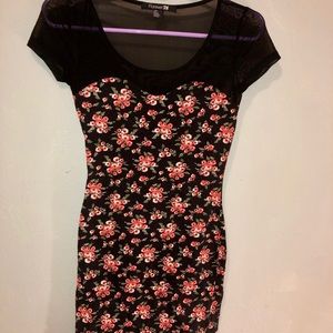 Floral mini dress